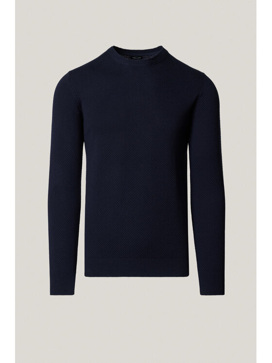 Próchnik Próchnik Sweter PM17 SW073225000113 Granatowy Regular Fit