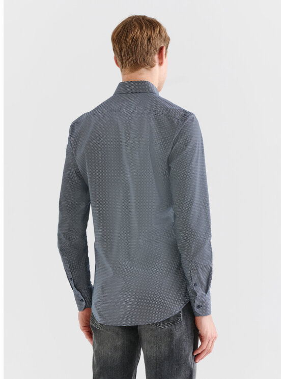 Pako Lorente Pako Lorente Koszula P23WF-1X-004 Granatowy Slim Fit
