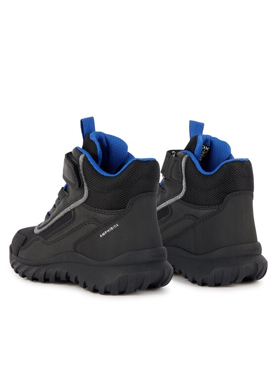 Geox Geox Μπότες Χιονιού J Simbyos Boy B Abx J36L0A 0MEFU C0245 M Μαύρο