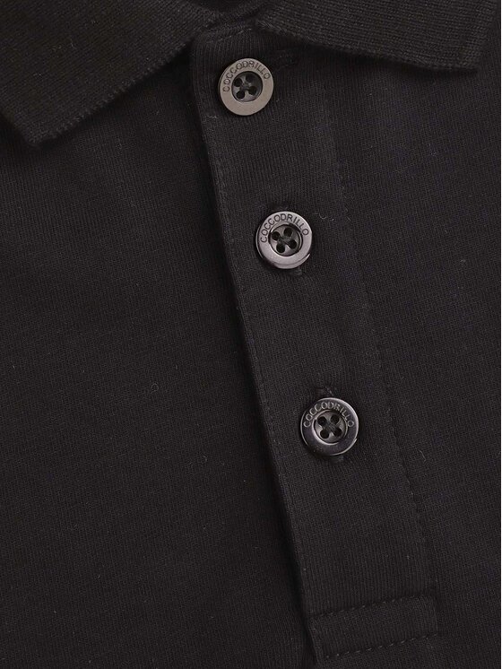 Coccodrillo Coccodrillo Polo WC5143601VBB Czarny Regular Fit