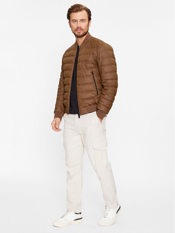 Only & Sons Only & Sons Bavlnené nohavice 22025431 Écru Tapered Fit