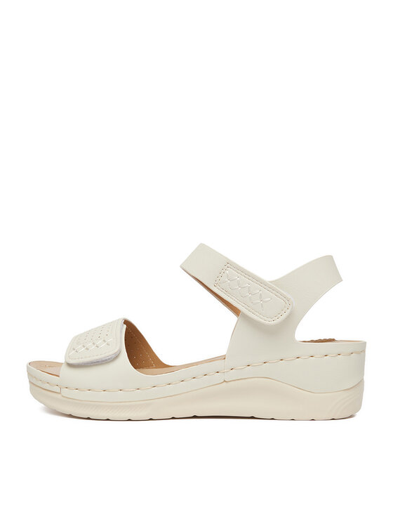 Go Soft Go Soft Sandalen CEO-W23206 Écru