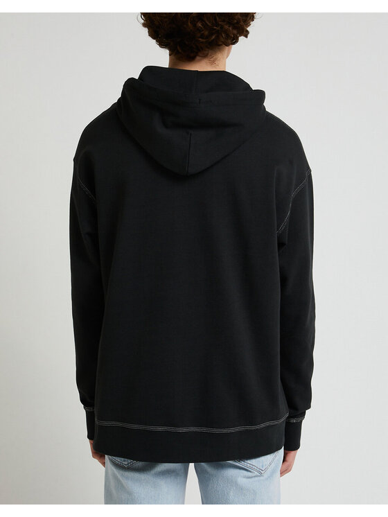 Lee Lee Felpa LOOSE Nero Regular Fit