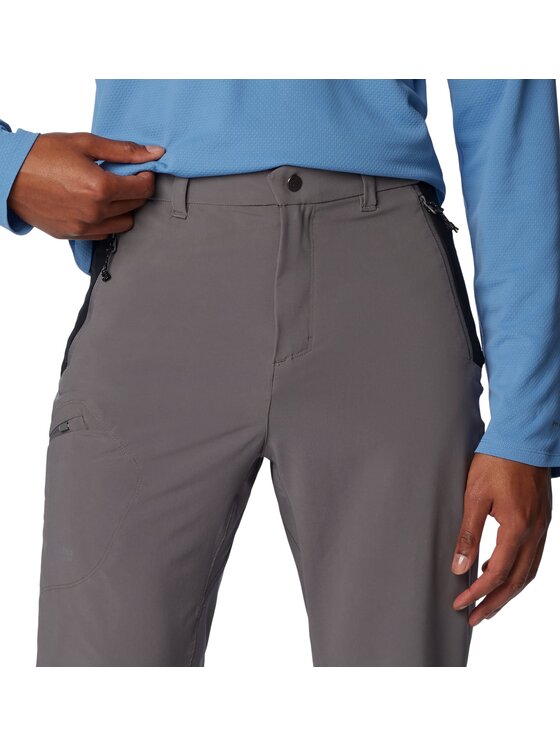 Columbia Columbia Spodnie outdoor 207205 Szary Regular Fit
