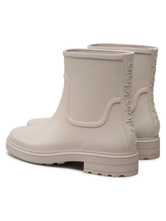 Calvin Klein Calvin Klein Holínky Rain Boot HW0HW01301 Béžová