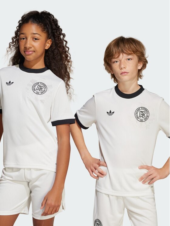 adidas adidas Koszulka techniczna Germany Anniversary Jersey Biały Regular Fit