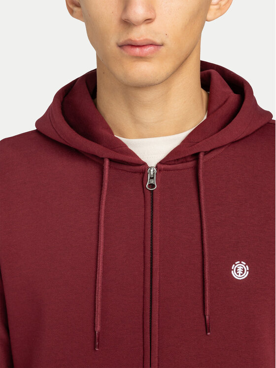 Element Element Felpa Icon Embroidery ELYFT00199 Bordeaux Regular Fit