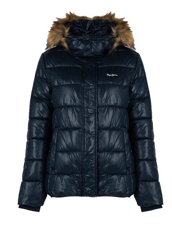 Pepe Jeans Pepe Jeans Μπουφάν μεταβατικό PL402104 | June Σκούρο μπλε Regular Fit
