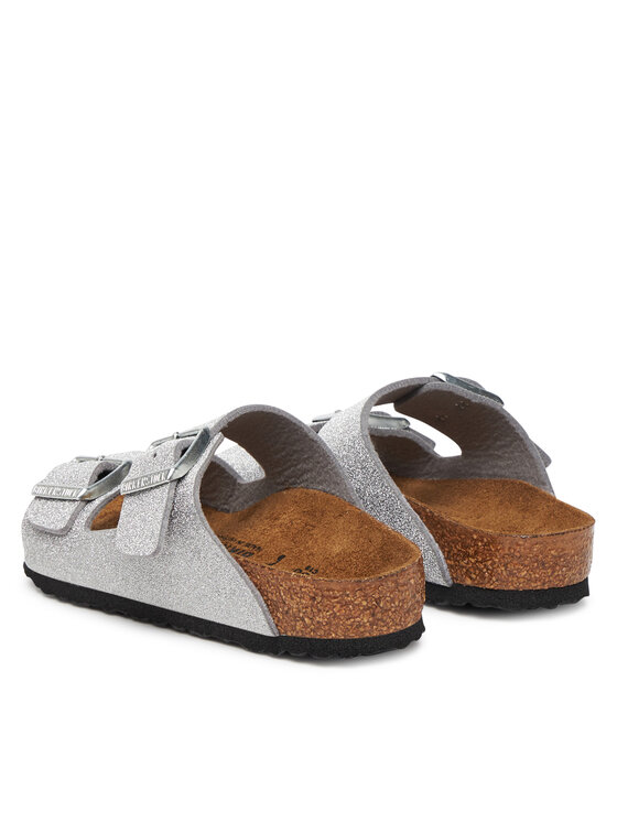 Birkenstock Birkenstock Natikače Arizona Kids 1030477 Srebrna
