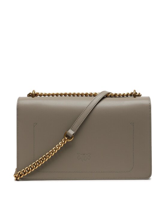 PINKO Pinko Ročna torba Love One Classic Dc AI 23-24 PLTT100941 A0F1 Siva