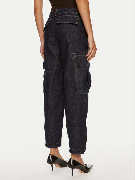 PINKO Pinko Jeansy Sonata 103856 A20N Granatowy Wide Leg