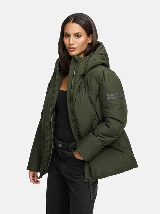 Navahoo Navahoo Kurtka zimowa Pastellzauber Zielony Regular Fit