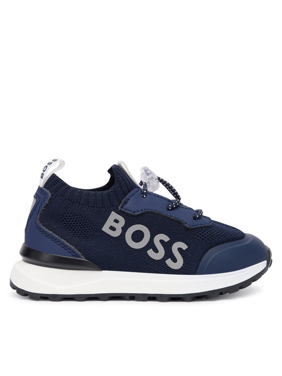 BOSS BOSS Sneakersy J52583 M Tmavomodrá