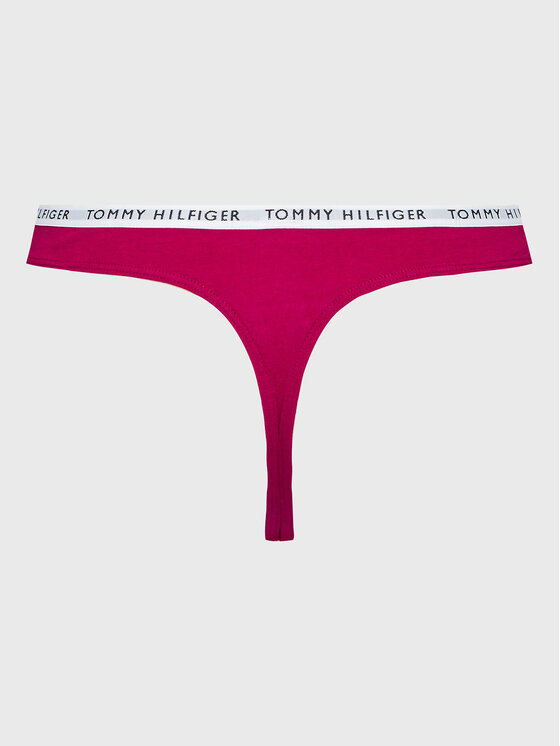 Tommy Hilfiger Tommy Hilfiger Komplet 3 par stringów UW0UW02829 Kolorowy