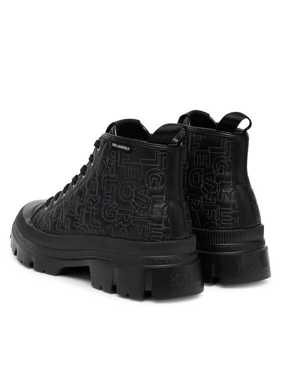 KARL LAGERFELD KARL LAGERFELD Trzewiki KL25231 Czarny