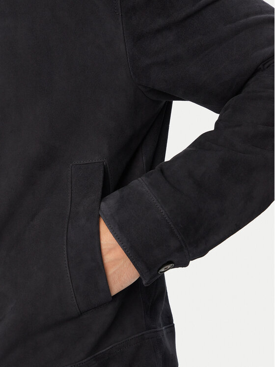 BOSS BOSS Odinė striukė H-Malbano7 50563869 Tamsiai mėlyna Regular Fit