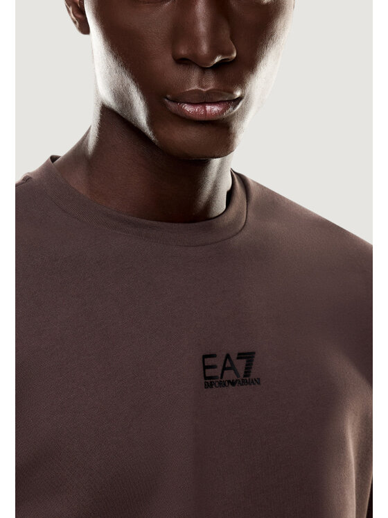 EA7 Emporio Armani EA7 Emporio Armani Felpa 8NPM34 PJVTZ Marrone Casual Fit