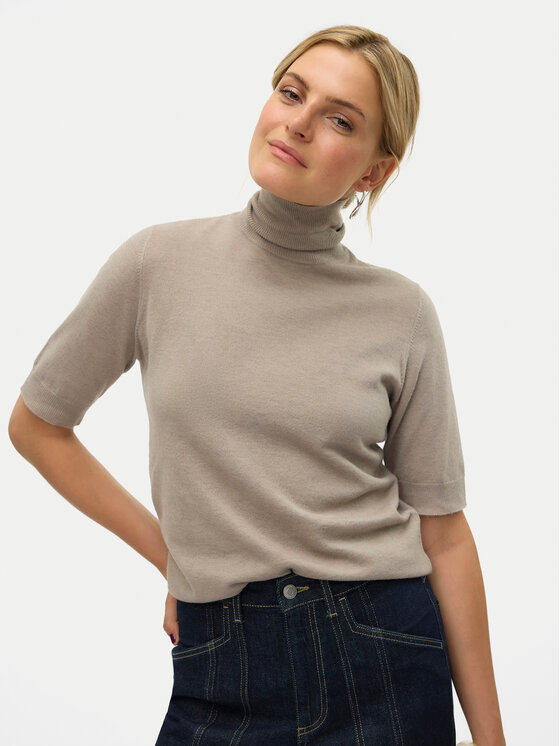 Vero Moda Vero Moda Sweter Fantastic 10320735 Szary Standard Fit