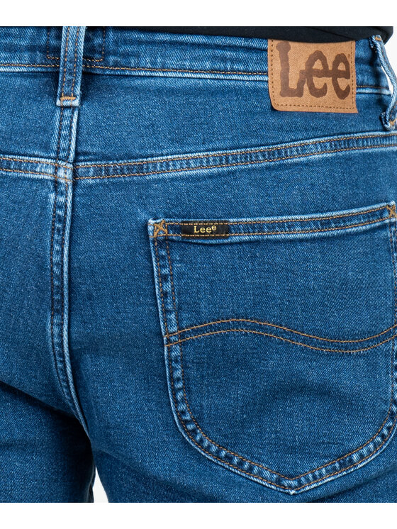 Lee Lee Jeansy 112363715 Niebieski Regular Fit