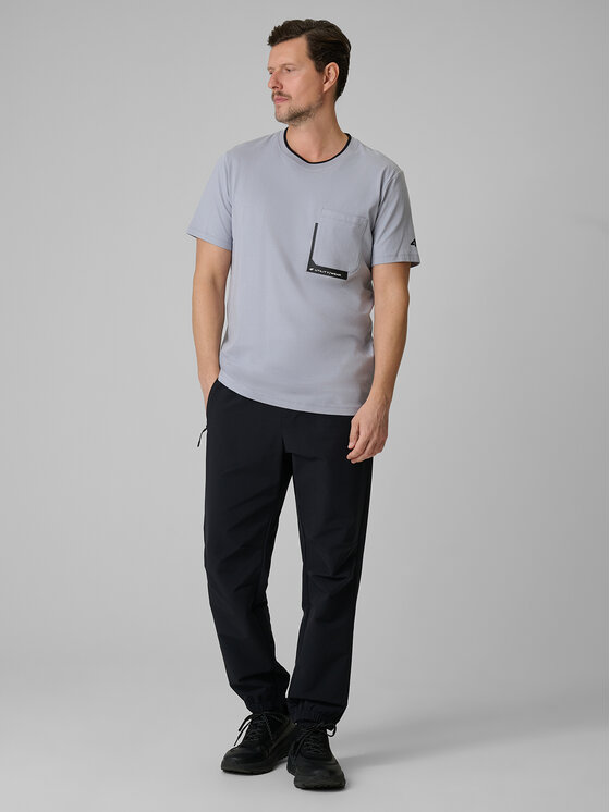4F 4F T-Shirt CITY Szary jasny Regular Fit