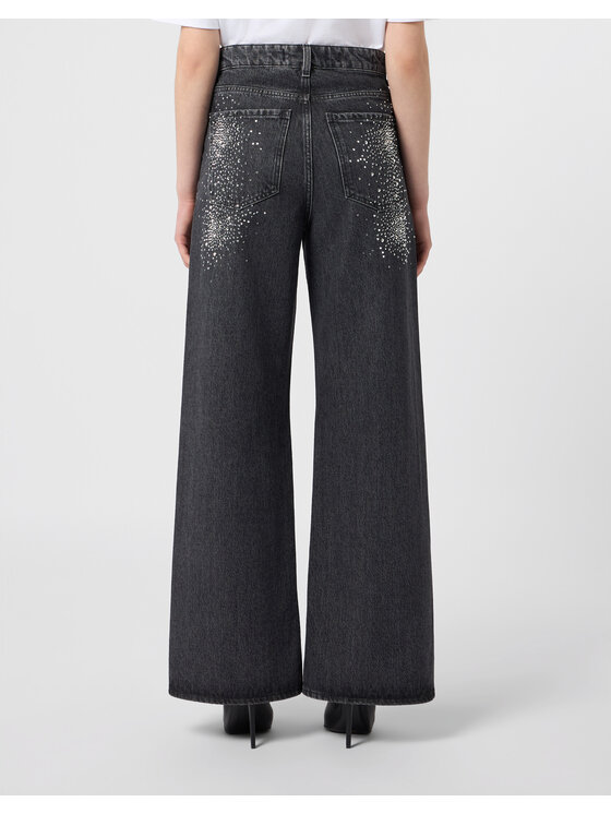PHILIPP PLEIN PHILIPP PLEIN Jeansy 31204 Szary Skater Fit