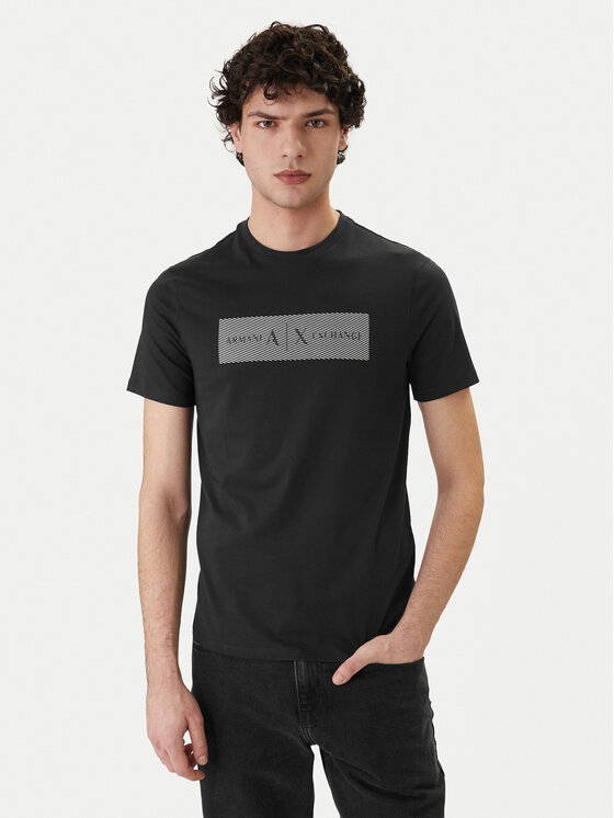 Armani Exchange Armani Exchange Marškinėliai XM002472 AF10356 UB101 Tamsiai mėlyna Slim Fit