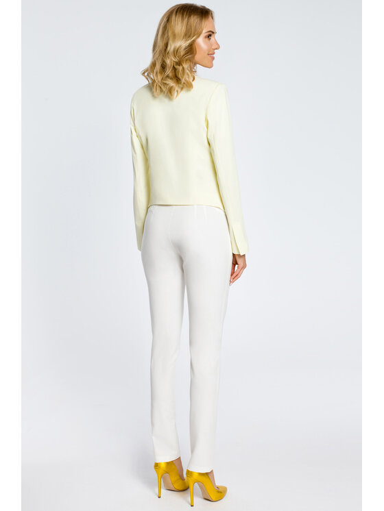 Made of Emotion Made of Emotion Marynarka M031 Żółty Casual Fit