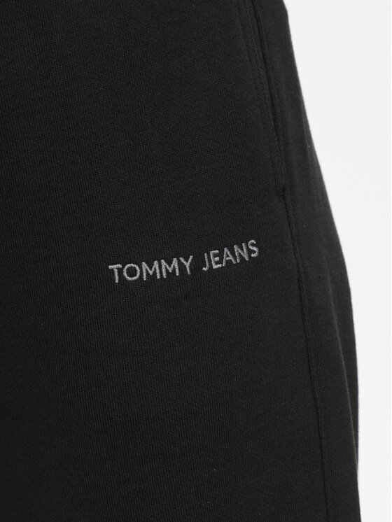 Tommy Jeans Tommy Jeans Melegítő alsó Classics DW0DW17309 Fekete Relaxed Fit