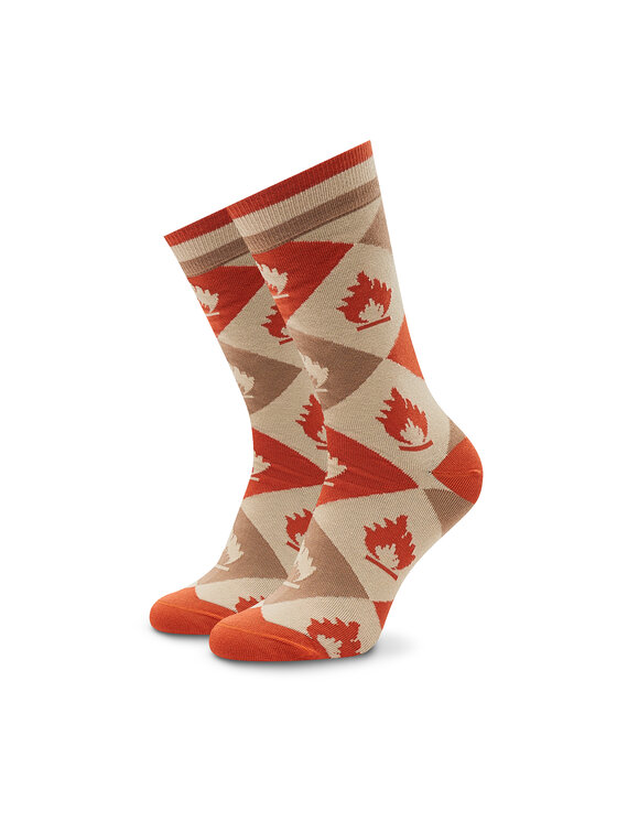 Stereo Socks Stereo Socks Dolge nogavice Blueprint Bež