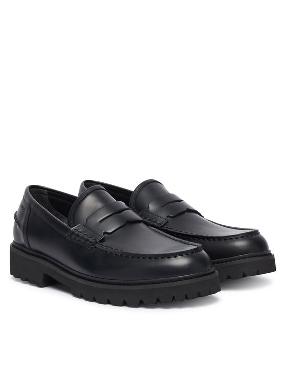 HUGO HUGO Loafersy Draven 50573677 Černá