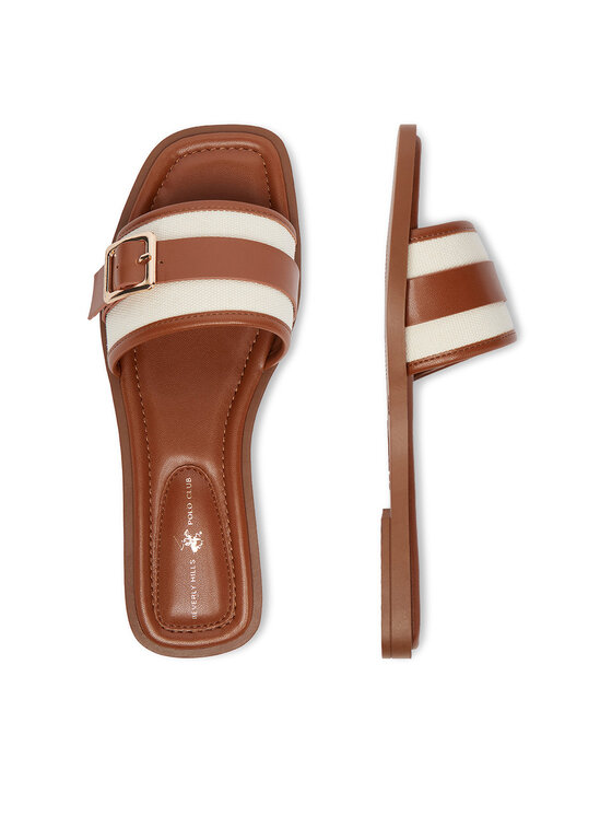 Beverly Hills Polo Club Beverly Hills Polo Club Παντόφλες CEO-HY67025-3 Καφέ