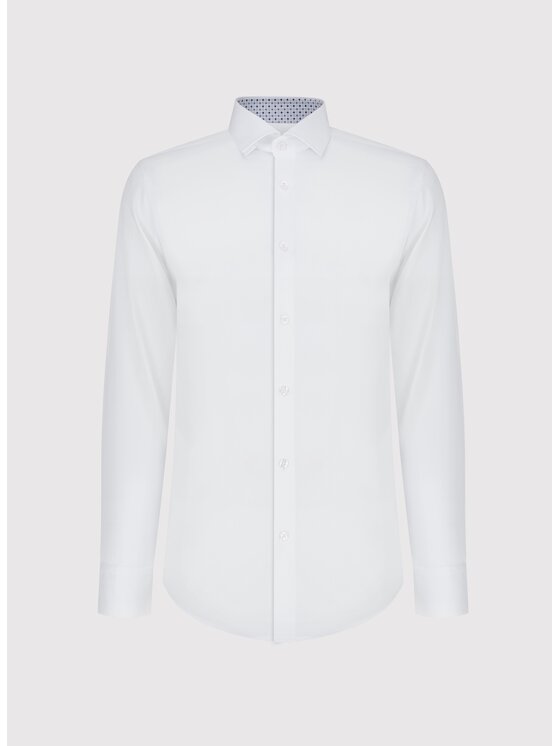 Pako Lorente Pako Lorente Koszula P25SF-1X-052 Biały Slim Fit