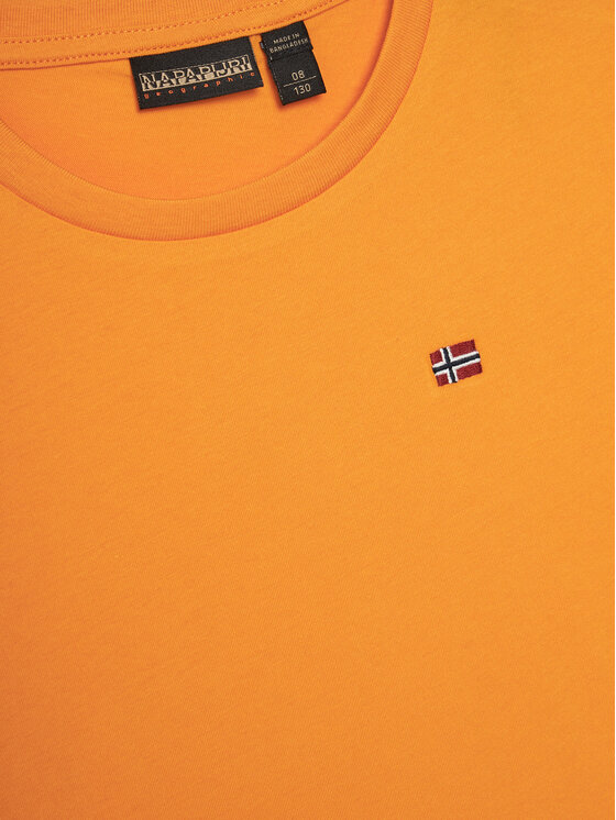 Napapijri Napapijri T-shirt Salis SS 2 NP0A4GEHA701 D Narančasta Regular Fit