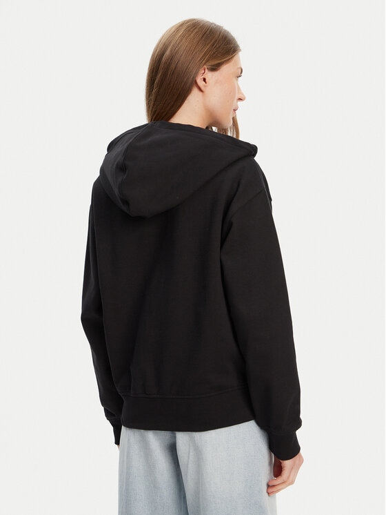 Calvin Klein Jeans Calvin Klein Jeans Mikina Monologo LV047B270G Čierna Regular Fit