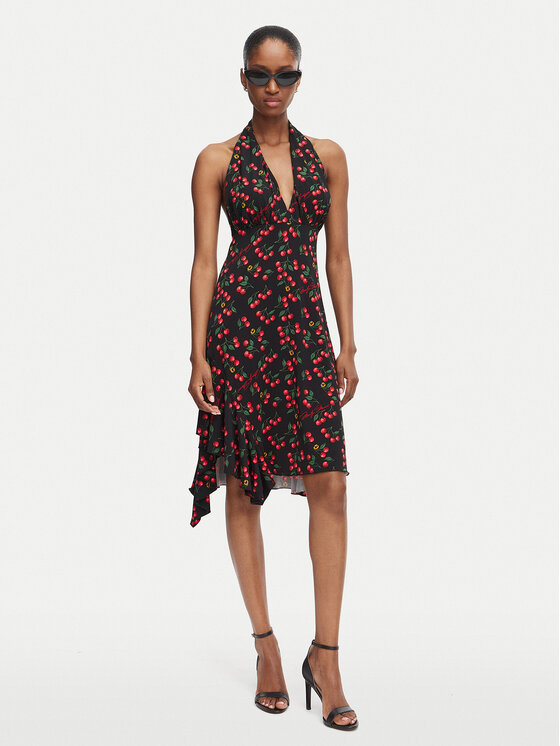 Guess Guess Hétköznapi ruha W6YKAV K6706 Fekete Regular Fit