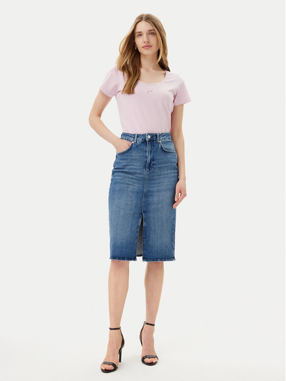 JOOP! JOOP! Marškinėliai 58 252JE58Tobie 30046199 Rožinė Slim Fit