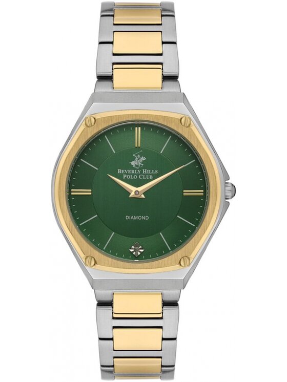 Zegarek Beverly Hills Polo Club, Zielony, BP3560X.270