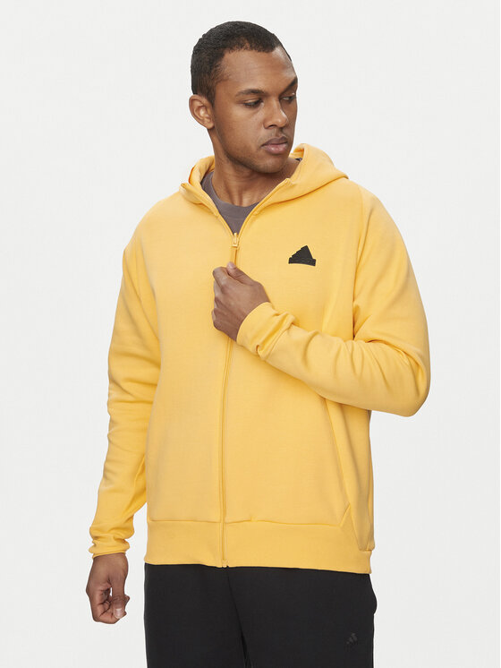 adidas Sweatshirt Z.N.E. Premium IR5237 Jaune Loose Fit Modivo