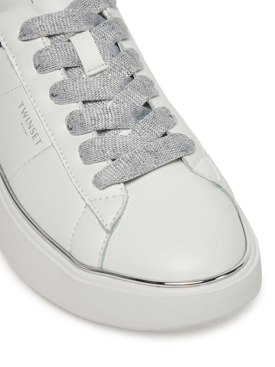 TWINSET TWINSET Sneakersy 251TCP042 Biały