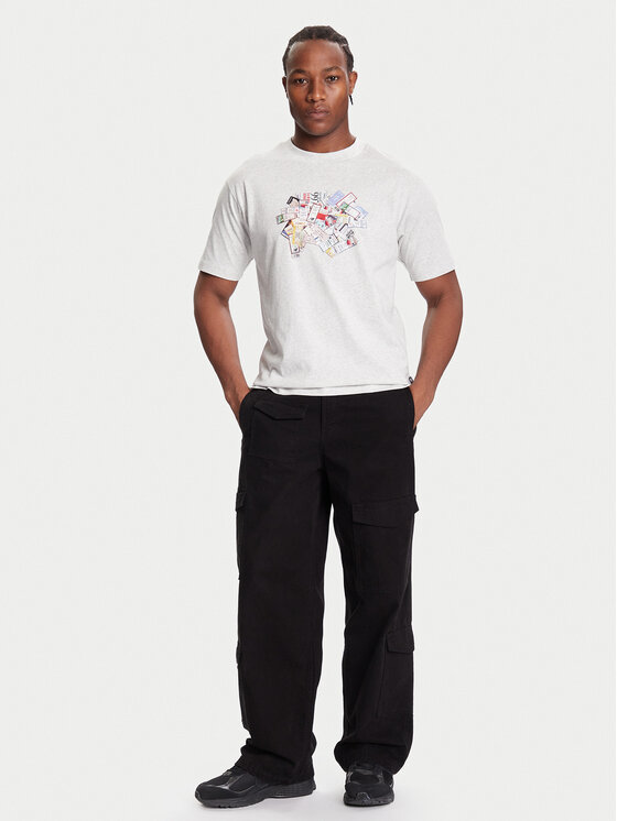 New Balance New Balance T-krekls MT53905 Pelēks Regular Fit