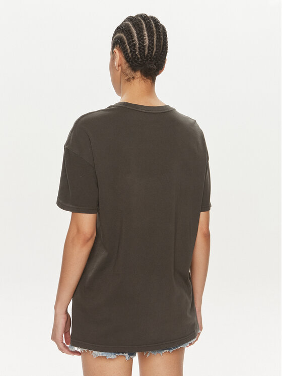 Vans Vans T-shirt Vivid Dreams Oversized VN000H08 Crna Regular Fit