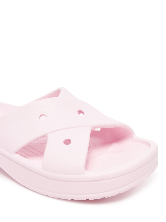 Crocs Crocs Klapki Cross Strap 210840 Różowy
