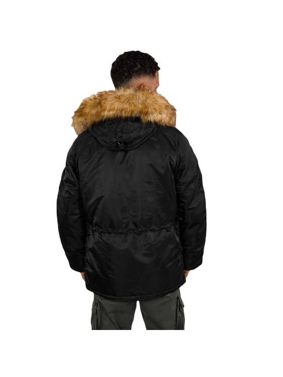 Alpha Industries Alpha Industries Kurtka zimowa AI.100106-03-3XL Czarny Parka Fit