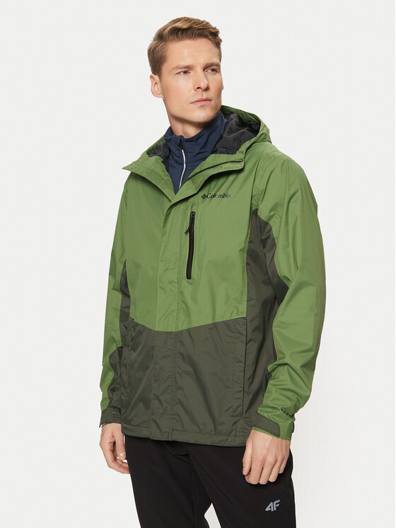 Columbia Columbia Větrovka Pouring Adventure™ III 2117171 Zelená Regular Fit