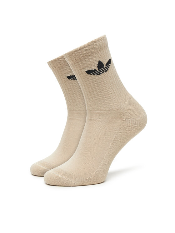 adidas adidas Set od 6 pari unisex visokih čarapa Trefoil Cushion JY2680 Šarena