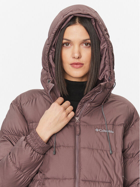 Columbia Columbia Zimní bunda Pike Lake™ II Long Jacket Hnědá Regular Fit
