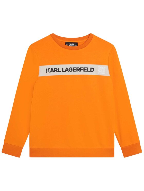 Karl Lagerfeld Kids Džemperis Z25402 D Oranžinė Regular Fit