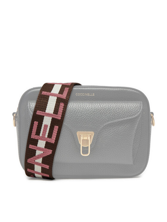 Coccinelle Coccinelle Tracolla intercambiabile Q2A New Nastro Signature E3 Q2A 68 C5 01 Marrone