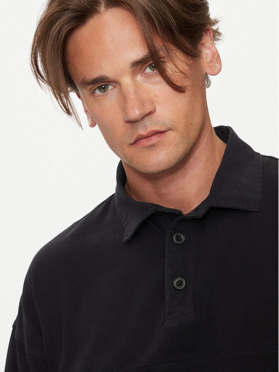 United Colors Of Benetton United Colors Of Benetton Polo majica 3G9WU3020 Črna Regular Fit