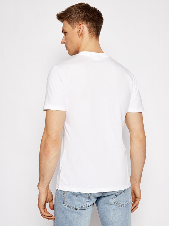 Napapijri Napapijri T-särk Sallar Ss NP0A4F9O Valge Regular Fit